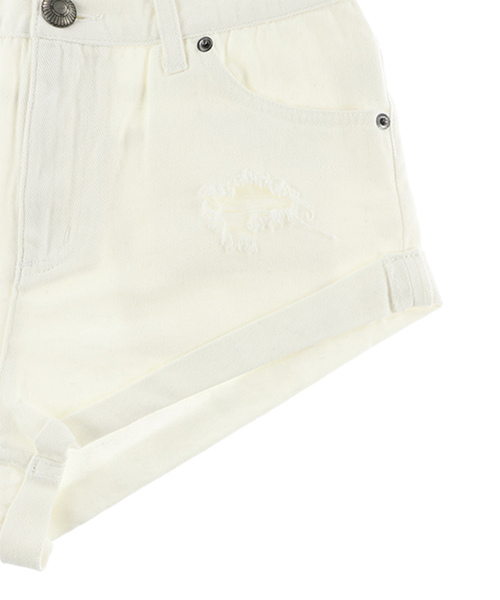 ALEXIA STAM（アリシアスタン）の「Summer Color Shorts/カラーショートパンツ（デニムパンツ・レディース・ホワイト/ブラック/インディゴブルー・S/M）」の7枚目の写真