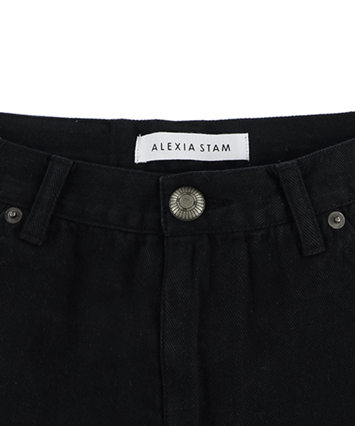 ALEXIA STAM（アリシアスタン）の「Summer Color Shorts/カラーショートパンツ（デニムパンツ・レディース・ホワイト/ブラック/インディゴブルー・S/M）」の11枚目の写真