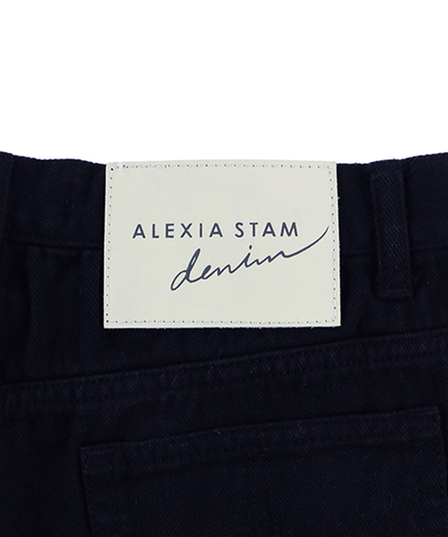ALEXIA STAM（アリシアスタン）の「Summer Color Shorts/カラーショートパンツ（デニムパンツ・レディース・ホワイト/ブラック/インディゴブルー・S/M）」の13枚目の写真