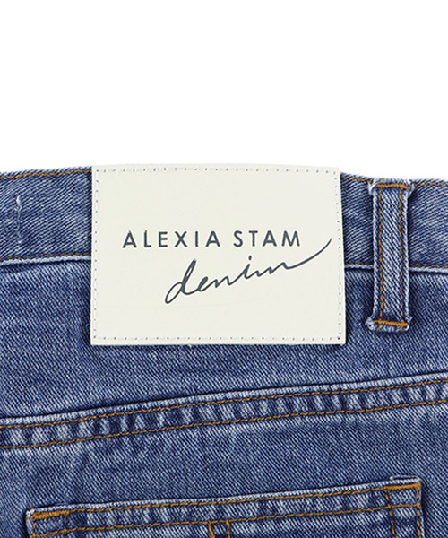 ALEXIA STAM（アリシアスタン）の「Summer Color Shorts/カラーショートパンツ（デニムパンツ・レディース・ホワイト/ブラック/インディゴブルー・S/M）」の18枚目の写真