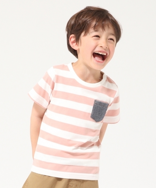 GLOBAL WORK(グローバルワーク)の「【キッズ】ハリポケボーダーT/784631(Tシャツ/カットソー・キッズ・ブラウン/ライトピンク/ブラック/ネイビー/ゴールド・LARGE/X-LARGE/XX-LARGE/SMALL/MEDIUM)」の5枚目の写真