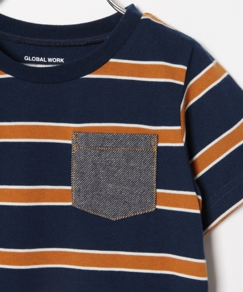 GLOBAL WORK(グローバルワーク)の「【キッズ】ハリポケボーダーT/784631(Tシャツ/カットソー・キッズ・ブラウン/ライトピンク/ブラック/ネイビー/ゴールド・LARGE/X-LARGE/XX-LARGE/SMALL/MEDIUM)」の9枚目の写真