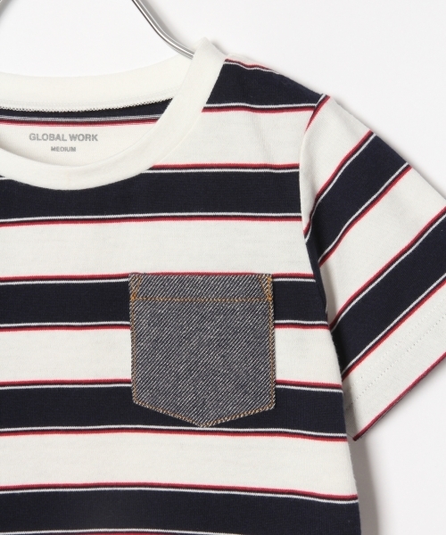 GLOBAL WORK(グローバルワーク)の「【キッズ】ハリポケボーダーT/784631(Tシャツ/カットソー・キッズ・ブラウン/ライトピンク/ブラック/ネイビー/ゴールド・LARGE/X-LARGE/XX-LARGE/SMALL/MEDIUM)」の8枚目の写真