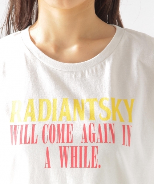 BAYFLOW（ベイフロー）の「BAYFLOW／ビッグロゴプリントT 18SS（Tシャツ/カットソー・レディース・ブラック/オフホワイト・MEDIUM/SMALL）」の11枚目の写真