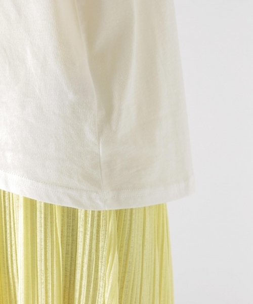 BAYFLOW（ベイフロー）の「BAYFLOW／ビッグロゴプリントT 18SS（Tシャツ/カットソー・レディース・ブラック/オフホワイト・MEDIUM/SMALL）」の10枚目の写真