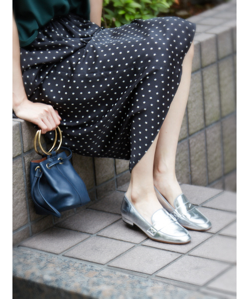 Au BANNISTER(オゥバニスター)の「【追加生産】晴雨兼用スクエアトゥバレエパンプス(レインシューズ・レディース・ブラック/シルバー・38/39/36/37/35)」の21枚目の写真