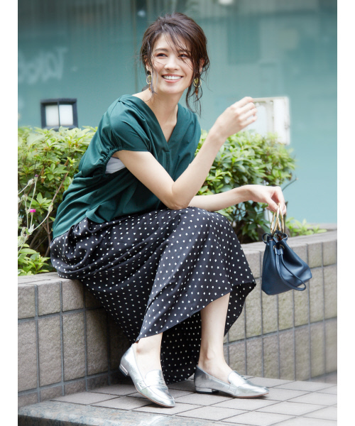 Au BANNISTER(オゥバニスター)の「【追加生産】晴雨兼用スクエアトゥバレエパンプス(レインシューズ・レディース・ブラック/シルバー・38/39/36/37/35)」の22枚目の写真