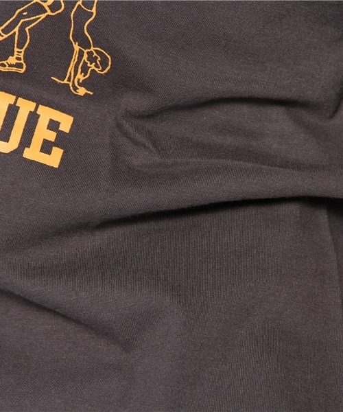 BEAMS BOY(ビームスボーイ)の「BEAMS BOY / カレッジ プリントT② ***(Tシャツ/カットソー・レディース・ホワイト/チャコールグレー・ONE SIZE)」の9枚目の写真