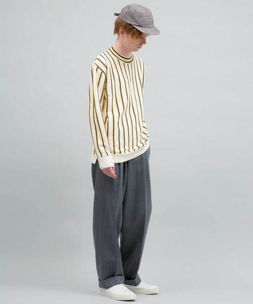 UNITED TOKYO（ユナイテッドトウキョウ）の「ダブルストライプニット