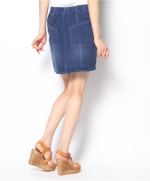 Kastane（カスタネ）の「【Kastane】カラータイトスカート（スカート・レディース・ホワイト/ブルー・1/2）」の9枚目の写真