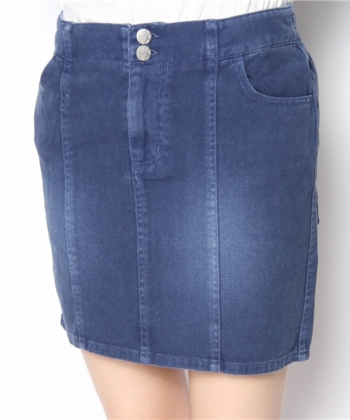 Kastane（カスタネ）の「【Kastane】カラータイトスカート（スカート・レディース・ホワイト/ブルー・1/2）」の10枚目の写真