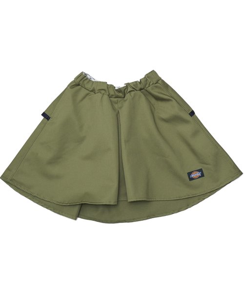 Otonato（オトナト）の「Dickiesスカート（スカート・キッズ・ブラック/カーキ・90/100/110/120/80/130/95/140）」の2枚目の写真