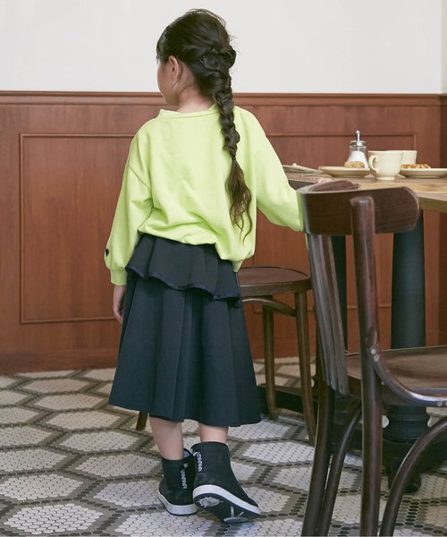 Otonato（オトナト）の「Dickiesスカート（スカート・キッズ・ブラック/カーキ・90/100/110/120/80/130/95/140）」の4枚目の写真