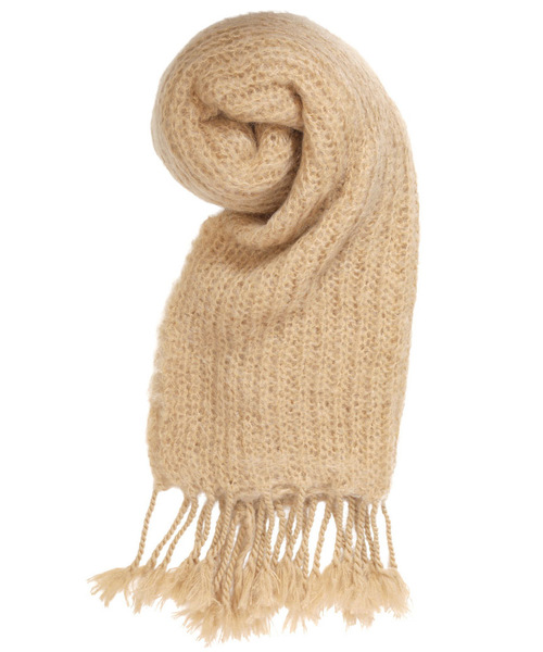 AMERI  新品★MERINGUE STOLE★ブラック Ameri（アメリ）の「MERINGUE STOLE（マフラー）」 - WEAR