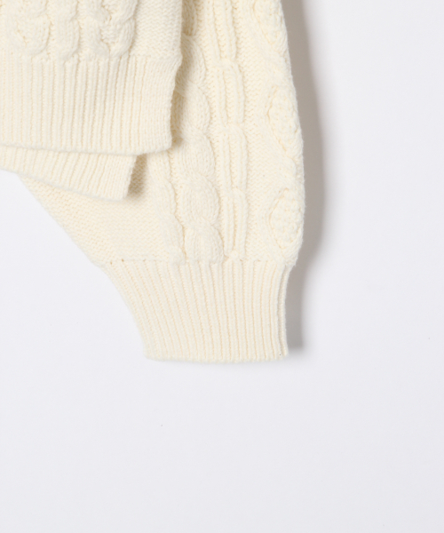 GLOBAL WORK（グローバルワーク）の「【ジュニア】洗えるハイネックニット/821624（ニット/セーター・キッズ・ホワイト/ライトブルー/ブラック・MEDIUM/LARGE）」の11枚目の写真