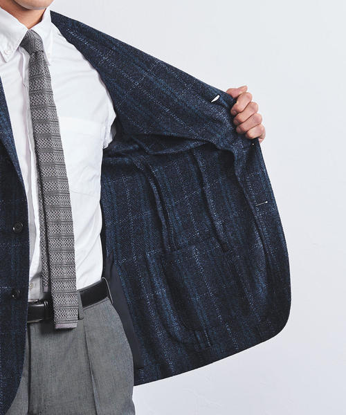 UNITED ARROWS UADT サキソニー チェック 3B コンフォート UNITED ARROWS（ユナイテッドアローズ）の「UADT サキソニー