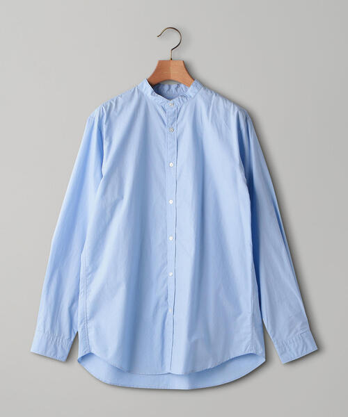 UNITED ARROWS（ユナイテッドアローズ）の「○UASB ベーシック バンドカラー シャツ（シャツ/ブラウス・メンズ・ブラック/ライトブルー/ホワイト/ベージュ・SMALL/MEDIUM/X-LARGE/LARGE）」の13枚目の写真