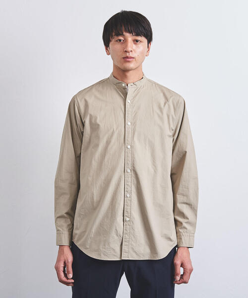 UNITED ARROWS（ユナイテッドアローズ）の「○UASB ベーシック バンドカラー シャツ（シャツ/ブラウス・メンズ・ブラック/ライトブルー/ホワイト/ベージュ・SMALL/MEDIUM/X-LARGE/LARGE）」の15枚目の写真