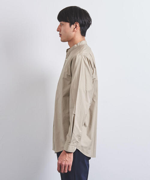 UNITED ARROWS（ユナイテッドアローズ）の「○UASB ベーシック バンドカラー シャツ（シャツ/ブラウス・メンズ・ブラック/ライトブルー/ホワイト/ベージュ・SMALL/MEDIUM/X-LARGE/LARGE）」の16枚目の写真