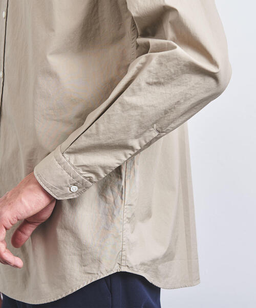 UNITED ARROWS（ユナイテッドアローズ）の「○UASB ベーシック バンドカラー シャツ（シャツ/ブラウス・メンズ・ブラック/ライトブルー/ホワイト/ベージュ・SMALL/MEDIUM/X-LARGE/LARGE）」の8枚目の写真