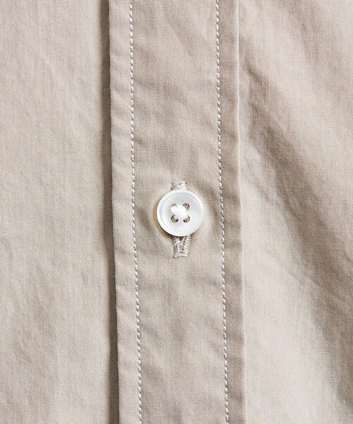 UNITED ARROWS（ユナイテッドアローズ）の「○UASB ベーシック バンドカラー シャツ（シャツ/ブラウス・メンズ・ブラック/ライトブルー/ホワイト/ベージュ・SMALL/MEDIUM/X-LARGE/LARGE）」の10枚目の写真