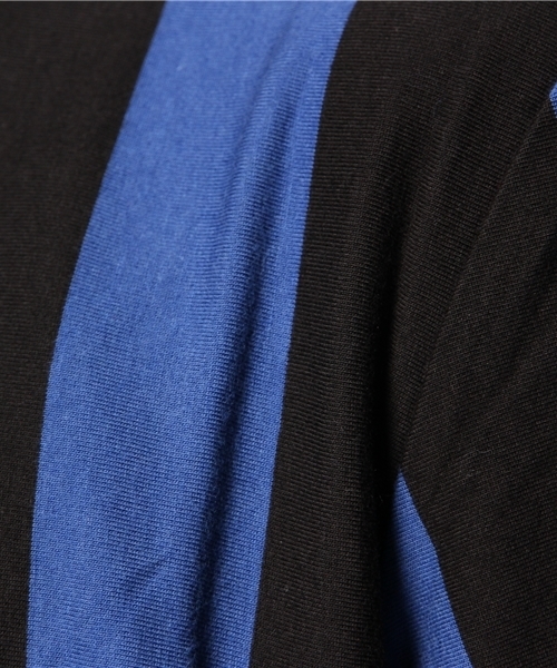 WEGO(ウィゴー)の「WEGO/ボールドストライプTシャツ(Tシャツ/カットソー・メンズ・ホワイト/ブルー・MEDIUM/LARGE)」の10枚目の写真