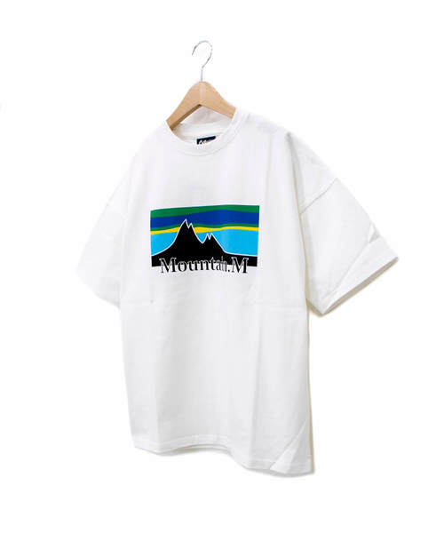 go slow caravan(ゴースローキャラバン)の「MOUNTAIN MANIA/マウンテンマニア SHORT-SLEEVE TEE MOUNTAIN(Tシャツ/カットソー・メンズ・ホワイト・MEDIUM/LARGE/X-LARGE)」の2枚目の写真