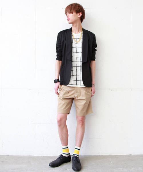 MIDWEST(ミッドウエスト)の「DISCOVERED クルーウインドペインTシャツ(Tシャツ/カットソー・メンズ・ブラック/ホワイト・3/2)」の13枚目の写真