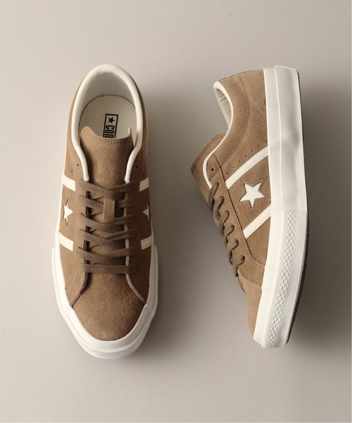 CONVERSE(コンバース)の「CONVERSE / コンバース STAR AND BARS SUEDE(スニーカー・メンズ・パープル/ブラウン・25.5cm/26cm/26.5cm/27cm/27.5cm/28cm)」の2枚目の写真