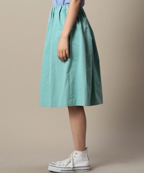 BEAUTY&YOUTH UNITED ARROWS（ビューティーアンドユースユナイテッドアローズ）の「BYTF グログランギャザースカート2 ◆（スカート・レディース・ホワイト/ライトブルー/ネイビー/ベージュ/オレンジ系その他・フリー）」の8枚目の写真