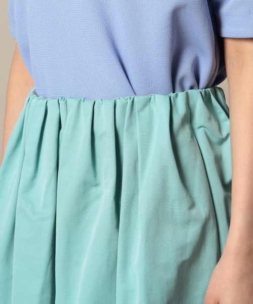 BEAUTY&YOUTH UNITED ARROWS（ビューティーアンドユースユナイテッドアローズ）の「BYTF グログランギャザースカート2 ◆（スカート・レディース・ホワイト/ライトブルー/ネイビー/ベージュ/オレンジ系その他・フリー）」の6枚目の写真