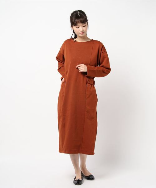 セール コットン裏毛 ワンピース Zucca ズッカ のファッション