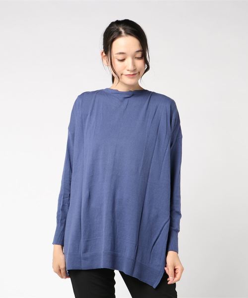 MashuKashu（マシュカシュ）の「2WAYニットカーディガン（カーディガン/ボレロ・レディース・グレー/ブルー/アイボリー・フリー）」の14枚目の写真
