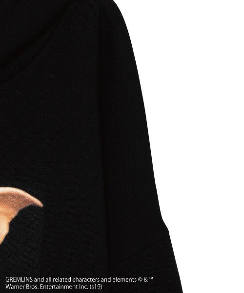 Candy Stripper（キャンディストリッパー）の「【Gremlins×Candy Stripper】GIZMO LAYERED HOODIE（パーカー・レディース・オフホワイト/ブラック/パープル・2）」の7枚目の写真