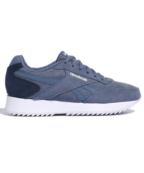 Reebok(リーボック)の「ロイヤルグライド / ROYAL GLIDE RPLDBL(スニーカー・レディース・インディゴブルー/ホワイト×ブルー/ブラック×ホワイト/ホワイト・22.5cm/23.5cm/24.5cm/25.5cm/23.0cm/24.0cm/25.0cm/26.0cm/22.0cm)」の4枚目の写真