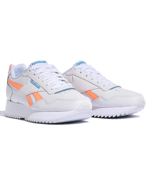 Reebok(リーボック)の「ロイヤルグライド / ROYAL GLIDE RPLDBL(スニーカー・レディース・インディゴブルー/ホワイト×ブルー/ブラック×ホワイト/ホワイト・22.5cm/23.5cm/24.5cm/25.5cm/23.0cm/24.0cm/25.0cm/26.0cm/22.0cm)」の5枚目の写真