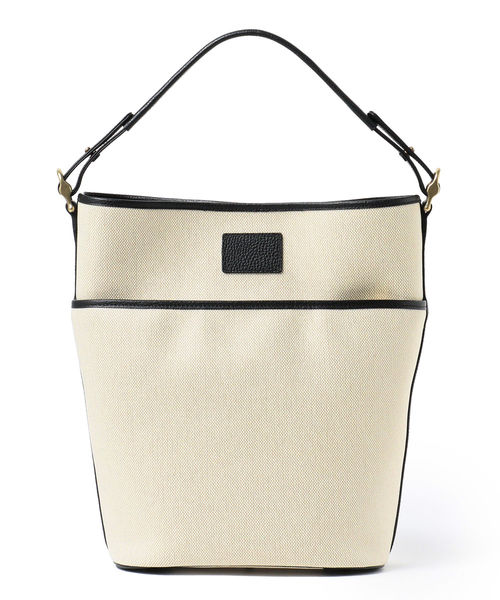 TOFF & LOADSTONE / キャンバス×レザー ショルダーバッグ 