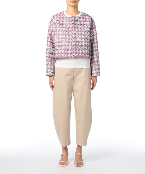 ESTNATION（エストネーション）の「ESTNATION / ツイードノーカラー