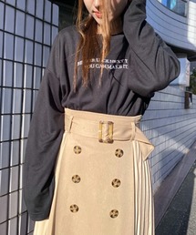one way | 刺繍ロゴ(Tシャツ/カットソー)