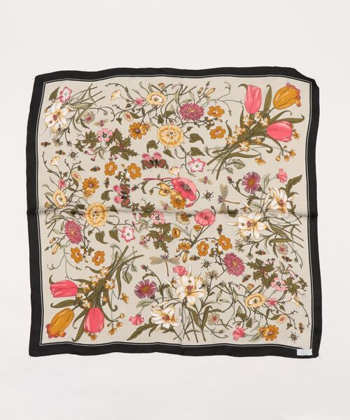 rps（アールピーエス）の「リング付きスカーフ（バンダナ/スカーフ・レディース・ブラック/ベージュ/ブラウン/グレー/ピンク/ブルー/グリーン/アイボリー/マスタード/ラベンダー/イエロー系その他・フリー）」の19枚目の写真