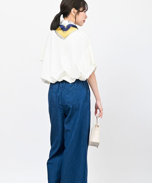 rps（アールピーエス）の「リング付きスカーフ（バンダナ/スカーフ・レディース・ブラック/ベージュ/ブラウン/グレー/ピンク/ブルー/グリーン/アイボリー/マスタード/ラベンダー/イエロー系その他・フリー）」の22枚目の写真