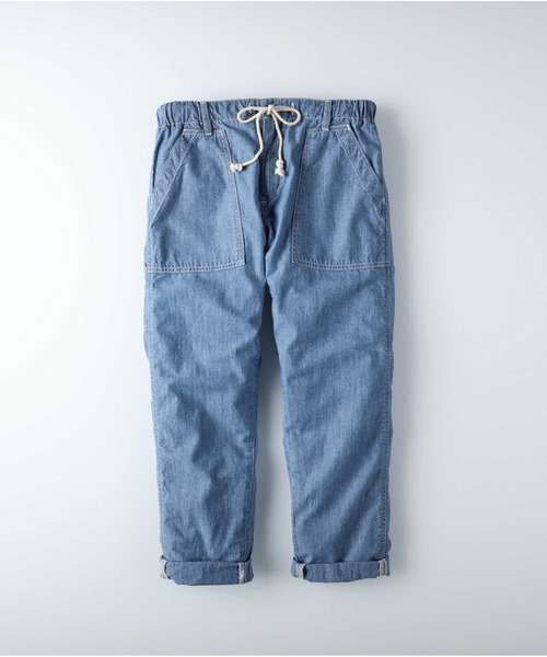 Lee(リー)の「【Lee】サマーイージーパンツ(その他パンツ・レディース・ライトインディゴブルー・M/L)」の1枚目の写真