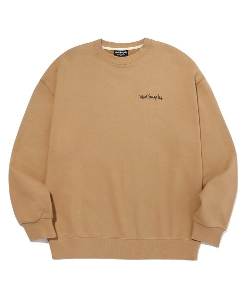 Mark Gonzales(マーク・ゴンザレス)の「『MARK GONZALES/マークゴンザレス』M/G SMALL SIGN LOGO CREWNECK/スモールサインロゴクルーネック/スウェット/トレーナー(スウェット・メンズ・グレー/ベージュ/ブラック/パープル・M)」の10枚目の写真