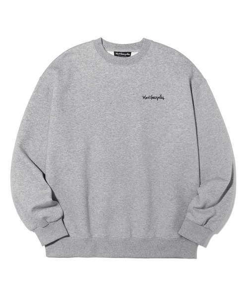 Mark Gonzales(マーク・ゴンザレス)の「『MARK GONZALES/マークゴンザレス』M/G SMALL SIGN LOGO CREWNECK/スモールサインロゴクルーネック/スウェット/トレーナー(スウェット・メンズ・グレー/ベージュ/ブラック/パープル・M)」の15枚目の写真