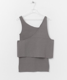 LAATO | LAYERED KNIT CAMISOLE(キャミソール)