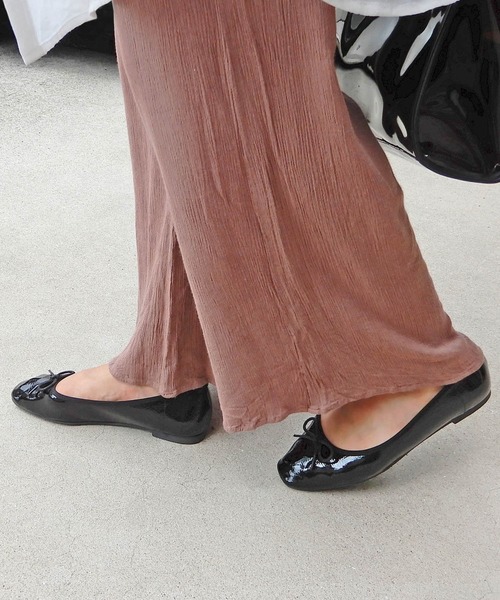 alala（アララ）の「スクエアトゥバレエシューズ/フラットパンプス　◆（バレエシューズ・レディース・アイボリー/ブラック/ブラウン・S/M/L/LL）」の19枚目の写真