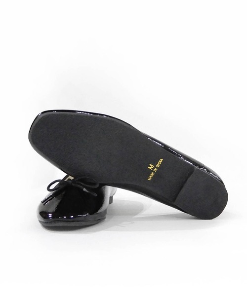 alala（アララ）の「スクエアトゥバレエシューズ/フラットパンプス　◆（バレエシューズ・レディース・アイボリー/ブラック/ブラウン・S/M/L/LL）」の6枚目の写真