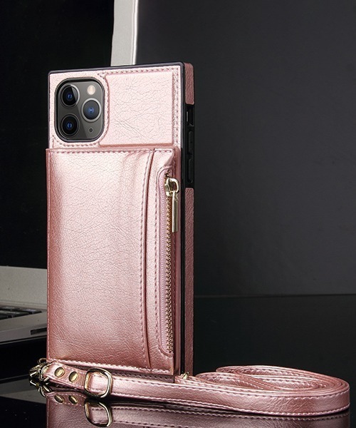 c.u.l（シーユーエル）の「【c.u.l】PUレザー スマホポーチ スマホショルダー 斜め掛け お財布 カード入れ 無地 シンプル iPhoneカバー アイフォンケース ipc522（スマホケース/カバー・レディース・ブラック/レッド/ピンク・K/F/A/E/J/D/B/I/N/O/P/R/U/T/V）」の10枚目の写真