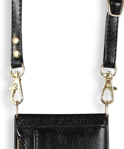 c.u.l（シーユーエル）の「【c.u.l】PUレザー スマホポーチ スマホショルダー 斜め掛け お財布 カード入れ 無地 シンプル iPhoneカバー アイフォンケース ipc522（スマホケース/カバー・レディース・ブラック/レッド/ピンク・K/F/A/E/J/D/B/I/N/O/P/R/U/T/V）」の18枚目の写真