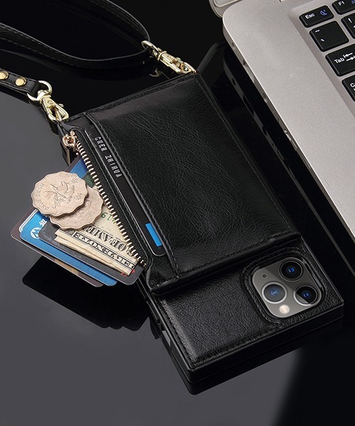 c.u.l（シーユーエル）の「【c.u.l】PUレザー スマホポーチ スマホショルダー 斜め掛け お財布 カード入れ 無地 シンプル iPhoneカバー アイフォンケース ipc522（スマホケース/カバー・レディース・ブラック/レッド/ピンク・K/F/A/E/J/D/B/I/N/O/P/R/U/T/V）」の21枚目の写真